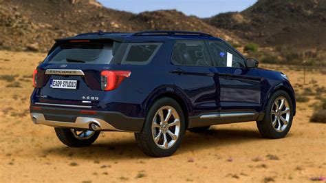 2022 Changan Ford Explorer 3d Model By Ea09studio