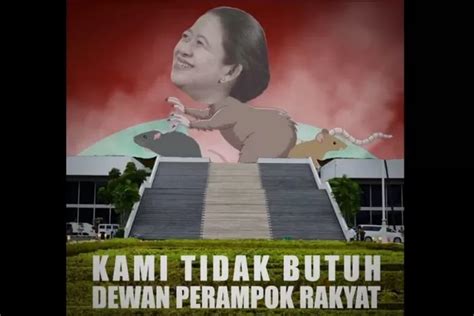 BEM UI Unggah Meme Puan Maharani Berbadan Tikus Sebagai Kritik RUU