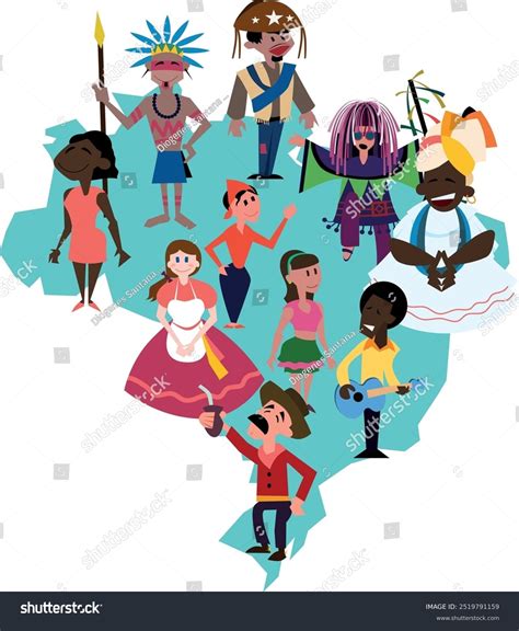 O Brasil Apresenta Uma Diversidade Cultural Muito Grande