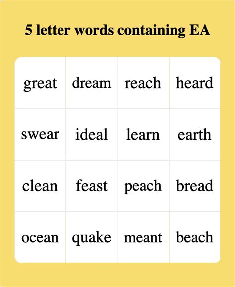 Words Containing Printable Customizable Bingo Card Creator