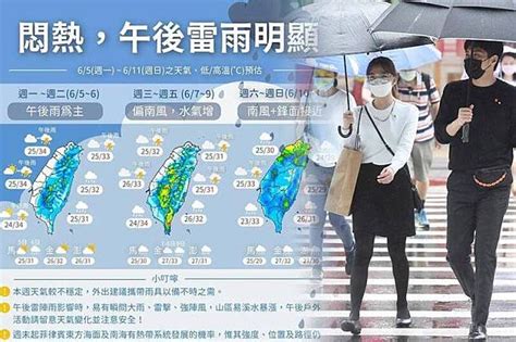 未來一週天氣不穩易雨！ 週六再有鋒面、南海熱帶擾動蠢動 自由電子報 Line Today