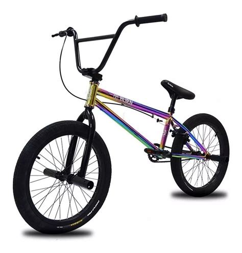 Bmx Profissional Para Manobras - Bicicleta Bmx Aro 20 Burn Arco-íris- Profissional Manobras - R$ 1.850 ...