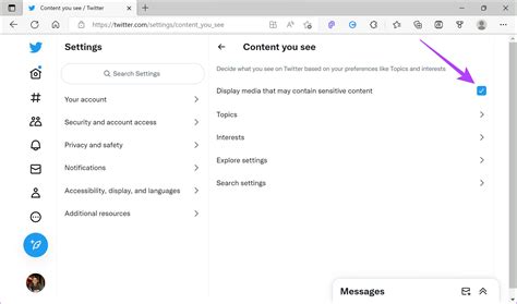 How To See Sensitive Content On X Twitter Guiding Tech