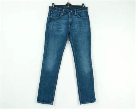 Levis Strauss Hommes W L Slim Jean Pantalon Fermeture