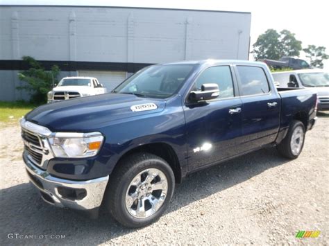 2019 Patriot Blue Pearl Ram 1500 Big Horn Crew Cab 4x4 129070732