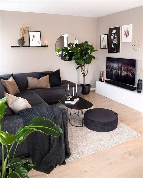 54 Black Sofa Ideas For Your Living Room DigsDigs