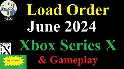 Fallout 4 Load Order Gameplay June 2024 Xbox Series X YouTube