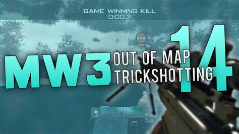 MW3 Out Of Map Trickshotting 14 6 SHOTS YouTube