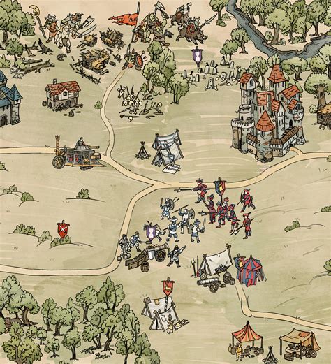 artstation warhammer fantasy map