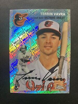 Terrin Vavra 2023 Topps Chrome Platinum Anniversary Topps Refractor