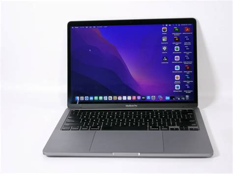 目立った傷や汚れなしMacBookPro 13 3インチ 2020年 Retina液晶 Monterey Touch Bar