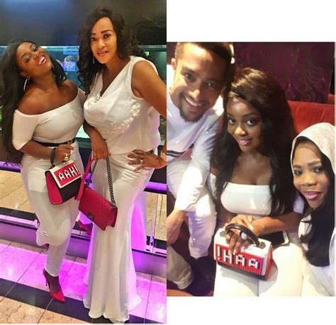 Potrix News Jackie Appiah Majid Michael In White Photos