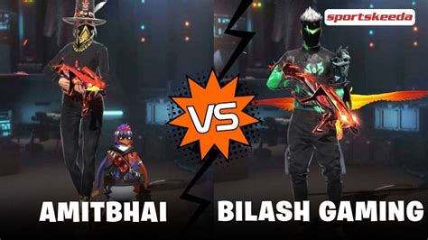 Amitbhai Desi Gamers Vs Bilash Gaming Who Has Better Stats In Free