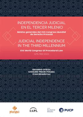 Independencia Judicial En El Tercer Milenio Judicial Independence In