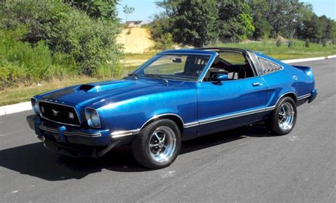 Dark Midnight Blue 1978 Ford Mustang