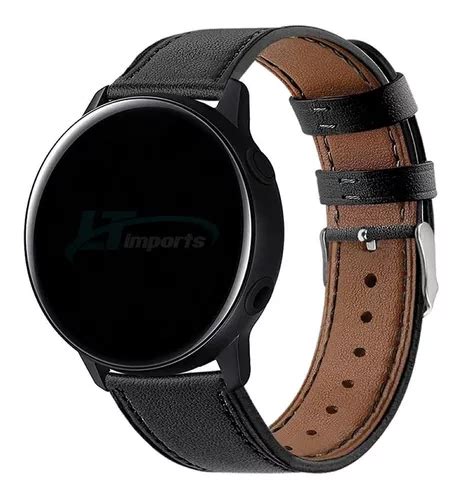 Pulseira De Couro Para Samsung Galaxy Watch 3 41mm 20mm