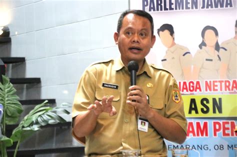 Prime Topic Menjaga Netralitas Asn Dalam Pemilu Dprd Jateng