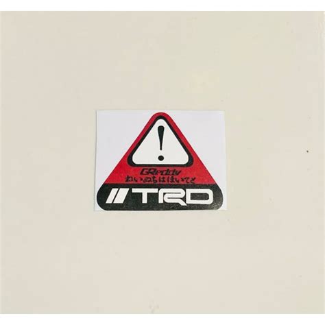 Jual Sticker Jdm Toyota Trd Greddy Shopee Indonesia