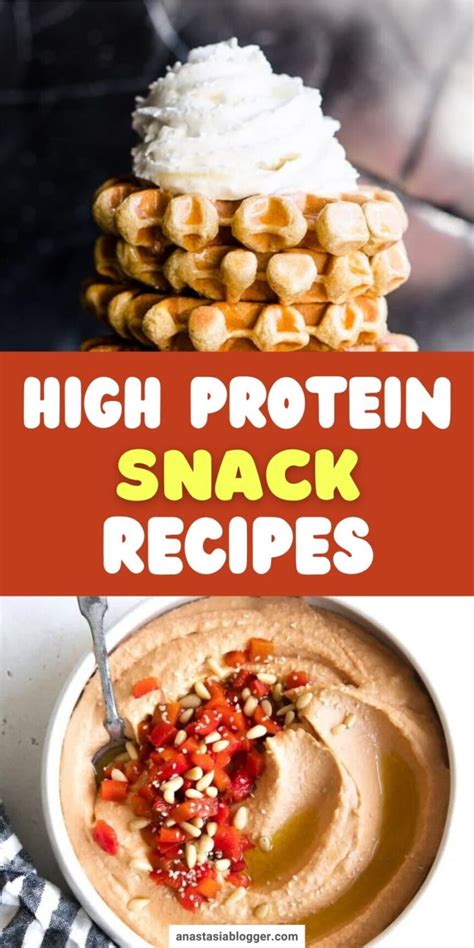 15 Homemade High Protein Snack Recipes