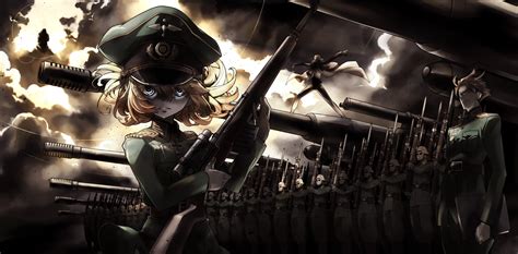 Tanya Degurechaff Youjo Senki Hd Wallpaper