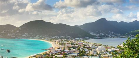 Philipsburg And The Boardwalk In St Maarten