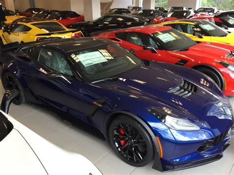 Just Arrived! 2016 Corvette Z06 - Z07 - Admiral Blue - 3LZ - $107,010! - MacMulkin Corvette ...