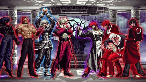 Kof Mugen Iori Yagami Team Vs Bosses Orochi Rugal Team Youtube