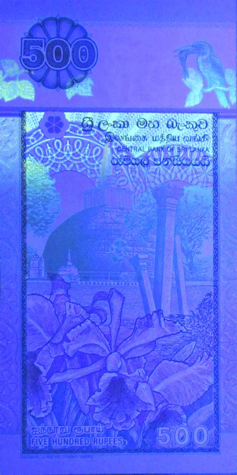 1991 2005 Sri Lanka Heritage 500 Rupee Note