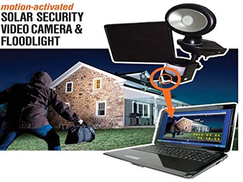 Maxsa Motion Activated Security Outdoor Spotlight Review Solar Panel America