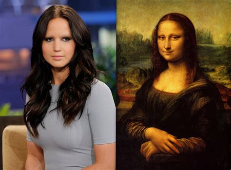 Brunette Jennifer Lawrence Gentlemanboners