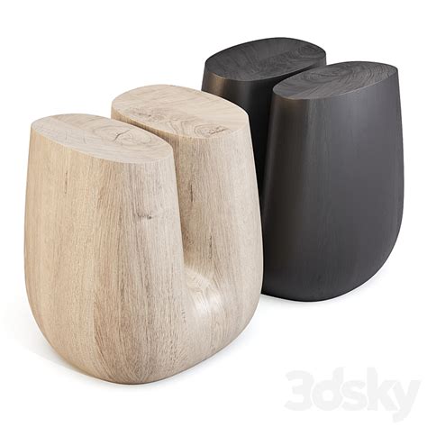 Poliform Ube Stool Chair D Model