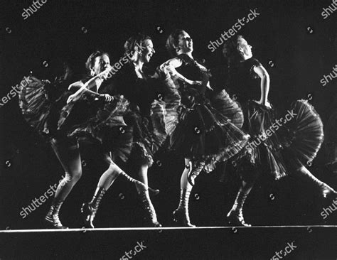 Multiple Exposure Choreographer Agnes De Mille Editorial Stock Photo ...