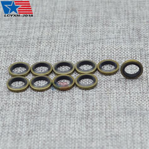 10x Banjo Bolt Fuel Sealing Washers For 10mm Cummins Replaces 4934278 Usa Ebay