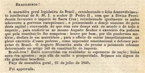 Golpe Da Maioridade O Que Foi Contexto Causas PrePara ENEM