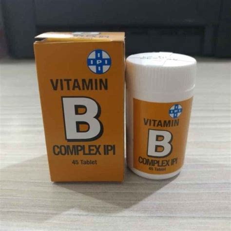 Vitamin B Complex Ipi Tablet Lazada Indonesia