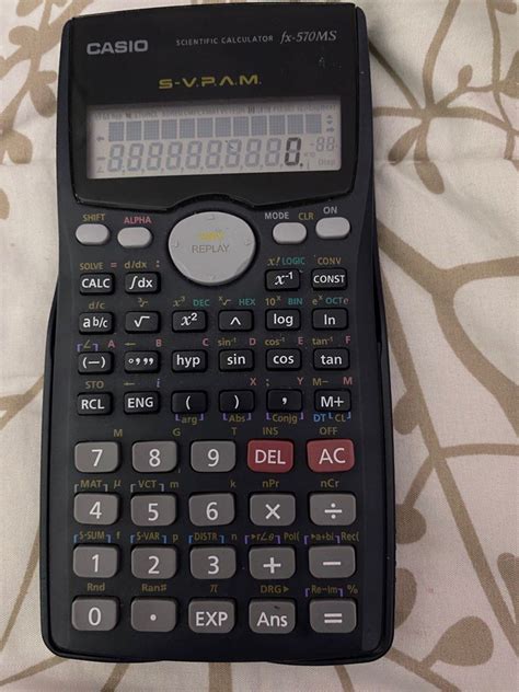 Casio Scientific Calculator Fx 570ms Hobbies And Toys Stationery And Craft Stationery And School