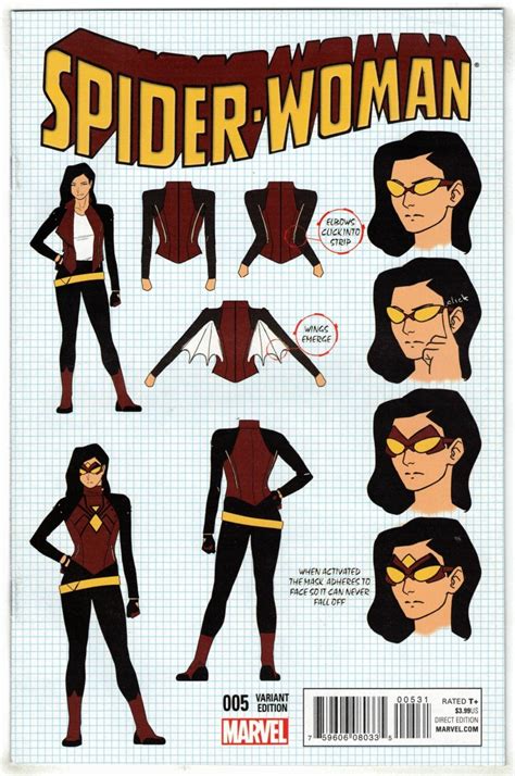 Spider Woman 5 120 Anka Design Variant New Costume Debut Marvel 2014 Vfnm Ultimate Comics