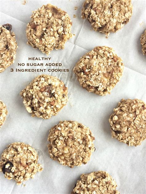 Healthy Cookies No Sugar They Come Out With Crispy Edges A Chewy Middle And Are So Absolutely