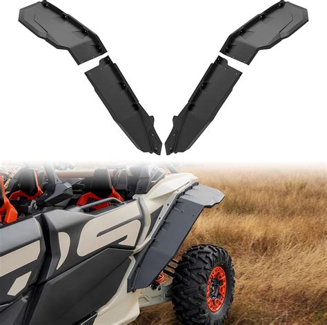 Amazon LDETXY Rear Extended Fender Flares For Can Am Maverick X3