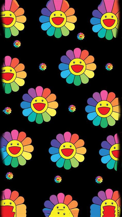 Murakami Flower Wallpaper - KoLPaPer - Awesome Free HD Wallpapers