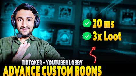 20ms 3x LOOT ADVANCE CUSTOM ROOMS AA GAY TIKTOKER YOUTUBER LOBBY