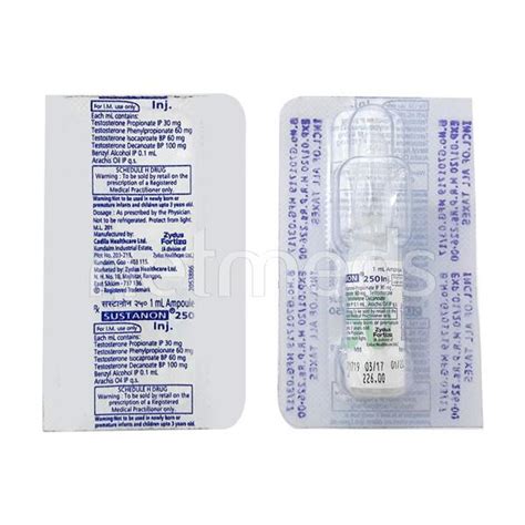 Sustanon Mg Injection Ml Price Uses Side Effects Netmeds