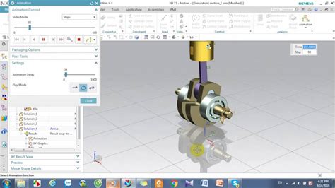 Nx Motion Simulation Youtube