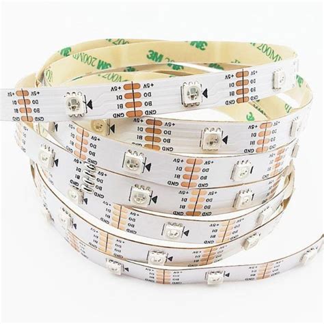 Rgb Led Strip Smd Ws With Controls White Ip V Leds