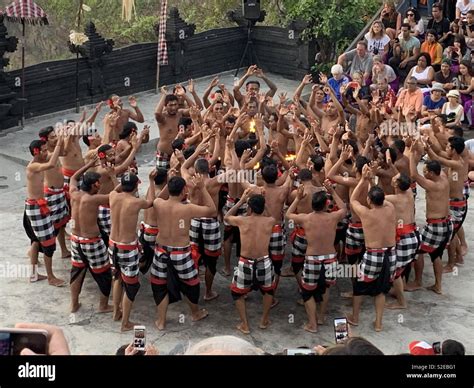 The Kecak Fire Dance Stock Photo - Alamy