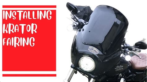 Dyna T Sport Fairing Install Cbc Krator Youtube