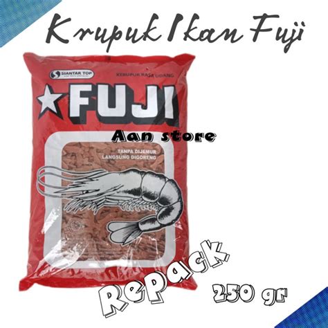 Jual Kerupuk Ikan Fuji Repack Gr Shopee Indonesia