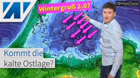 Wintergruß 2 0 Kalte Ostlage könnte es möglich machen Spannung