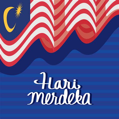 hari merdeka card 11263423 Vector Art at Vecteezy