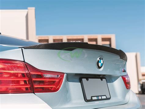 Bmw F M Performance Style Carbon Fiber Trunk Spoiler